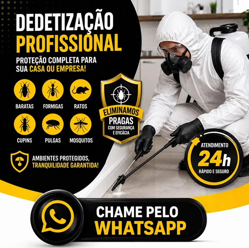TH Serviços - Dedetização 24h — Dedetizadora profissional com serviços rápidos